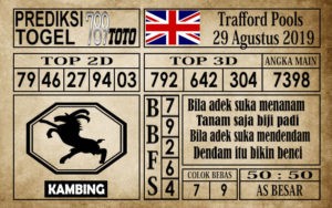Prediksi Trafford Pools 29 Agustus 2019
