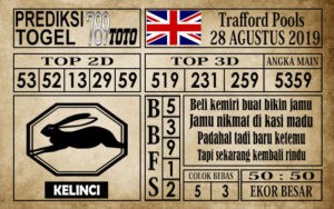 Prediksi Trafford Pools 28 Agustus 2019