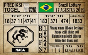 Prediksi Brazil Lottery 17 Agustus 2019