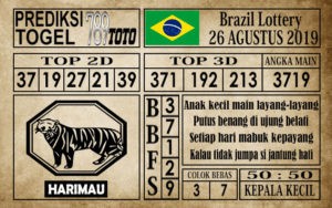 Prediksi Brazil Lottery 26 Agustus 2019