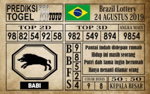 Prediksi Brazil Lottery 24 Agustus 2019