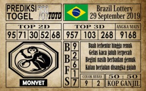 Prediksi Brazil Lottery 29 September 2019