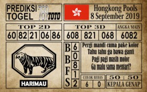 HONGKONG Prediksi Hongkong Pools 8 September 2019