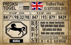 Prediksi Trafford Pools 05 September 2019