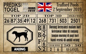 Prediksi Trafford Pools 2 September 2019