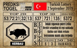 Prediksi Turkish Lottery 2 September 2019