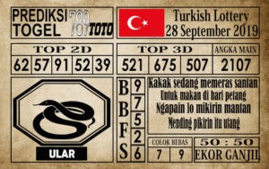 Prediksi Turkish Lottery 28 September 2019