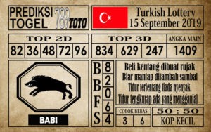 Prediksi Turkish Lottery 15 September 2019