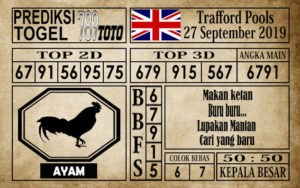 Prediksi Trafford Pools 27 September 2019