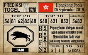 hongkong-26 Prediksi Hongkong Pools 26 September 2019