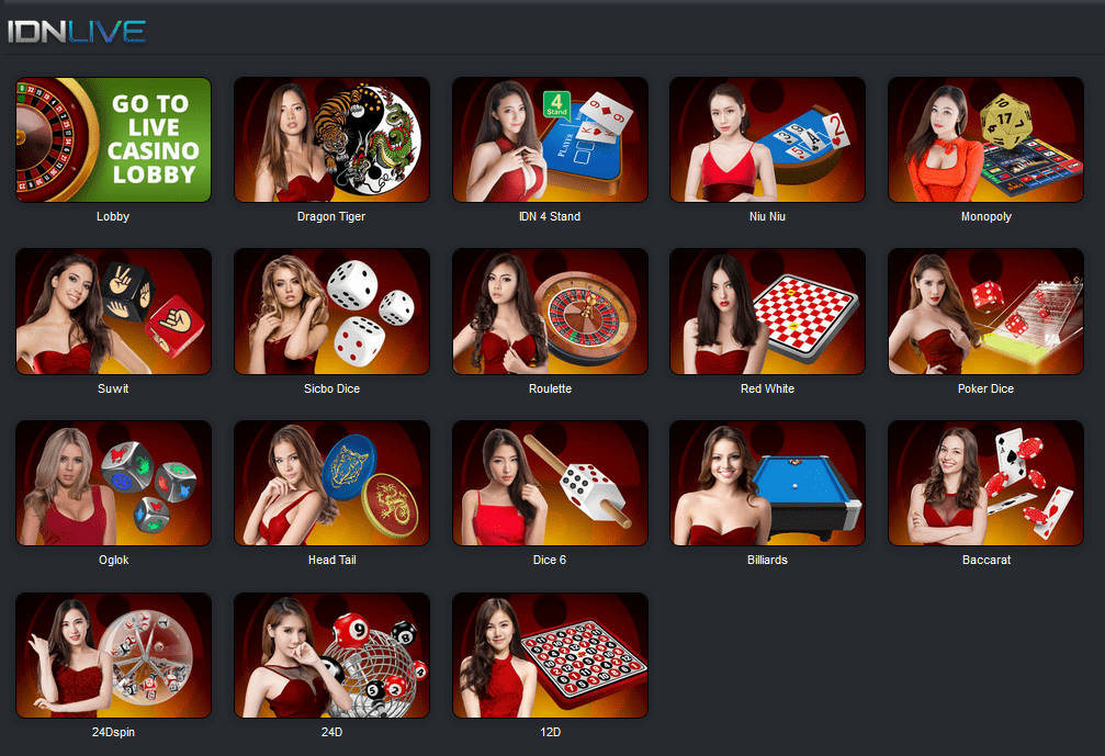 IDNLIVE GAMES LIVE CASINO ONLINE