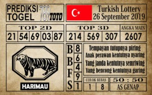 Prediksi Turkish Lottery 26 September 2019