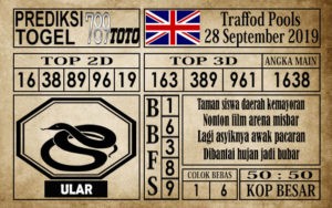 Prediksi Trafford Pools 28 September 2019