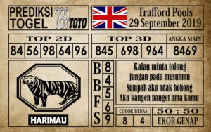 Prediksi Trafford Pools 29 September 2019