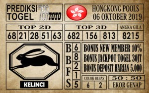 789 Prediksi Hongkong Pools 06 Oktober 2019