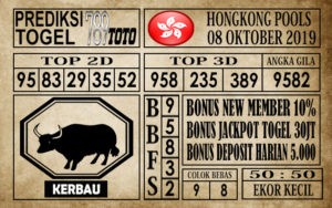 HK08 Prediksi Hongkong Pools 08 Oktober 2019