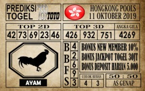 HK12 Prediksi Hongkong Pools 12 Oktober 2019