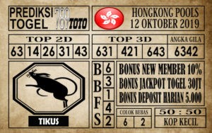 HK13 Prediksi Hongkong Pools 13 Oktober 2019
