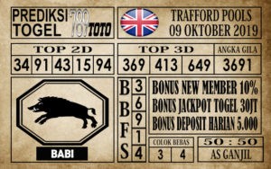 T09 Prediksi Trafford Pools 09 Oktober 2019