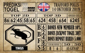 T14 Prediksi Trafford Pools 14 Oktober 2019