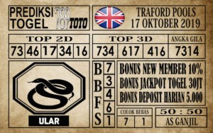 T17 Prediksi Trafford Pools 17 Oktober 2019