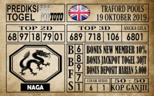 Prediksi Trafford Pools 19 Oktober 2019