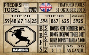 Prediksi Trafford Pools 31 Oktober 2019