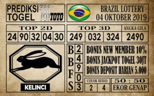 Prediksi Brazil Lottery 04 Oktober 2019
