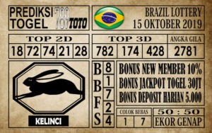 Prediksi Brazil Lottery 15 Oktober 2019