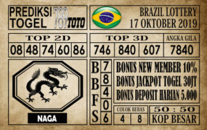 Prediksi Brazil Lottery 17 Oktober 2019