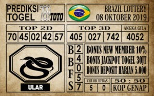 Prediksi Brazil Lottery 08 Oktober 2019