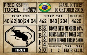 Prediksi Brazil Lottery 10 Oktober 2019
