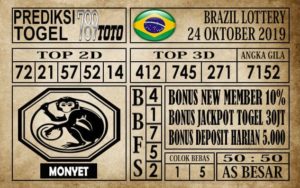brazil24 Prediksi Brazil Lottery 24 Oktober 2019
