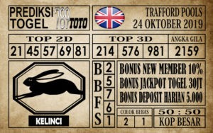 Prediksi Trafford Pools 24 Oktober 2019