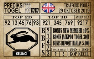 Prediksi Trafford Pools 29 Oktober 2019