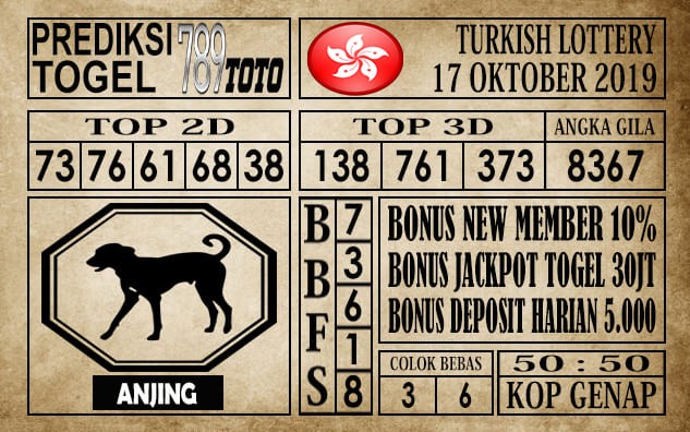 Prediksi Turkish Lottery 17 Oktober 2019