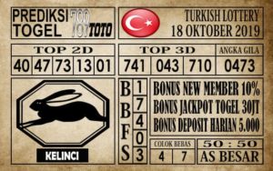 Prediksi Turkish Lottery 18 Oktober 2019