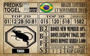 Brazil-17112019 Prediksi Brazil Lottery 17 November 2019