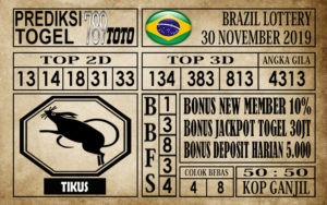 Prediksi Brazil Lottery Hari Ini