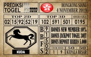 HK-SIANG-04-11-2019 Prediksi Hongkong Siang 04 November 2019