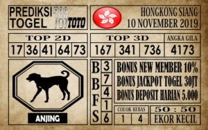 HK-Siang-10112019 Prediksi Hongkong Siang 10 November 2019