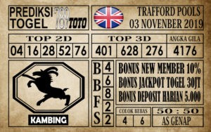 Prediksi Trafford Pools 03 November 2019