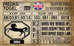 Prediksi Trafford Pools 24 November 2019