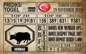 Prediksi Turkish Lottery Hari Ini