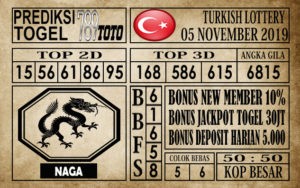 Prediksi Turkish Lottery 05 November 2019