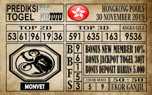 Prediksi Hongkong Pools Hari Ini