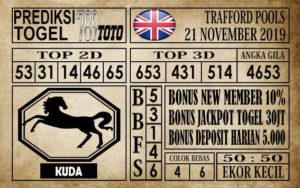 Prediksi Trafford Pools 21 November 2019