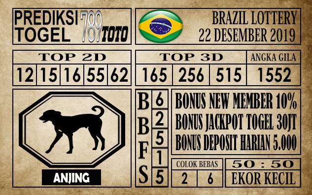 Prediksi Brazil Lottery Hari Ini