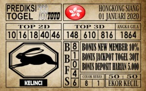 Prediksi Hongkong Siang Hari Ini
