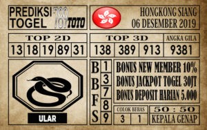 Prediksi Hongkong Siang Hari Ini